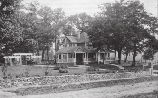 The historic Inn at Ragged Gardens in Blowing Rock, NC, a premier landmark on our guided walking tours showcasing early 20th-century mountain architecture.